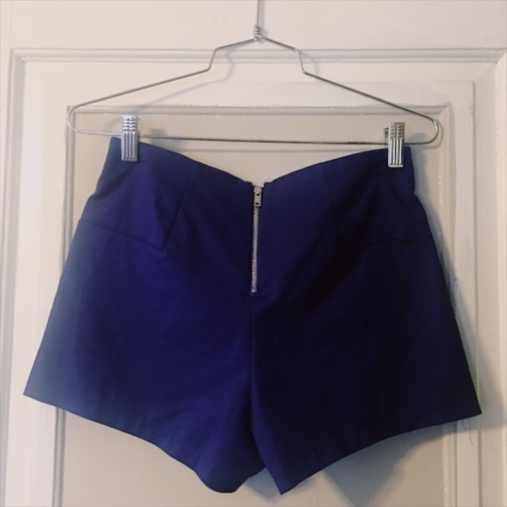 Forever 21 navy high waisted shorts